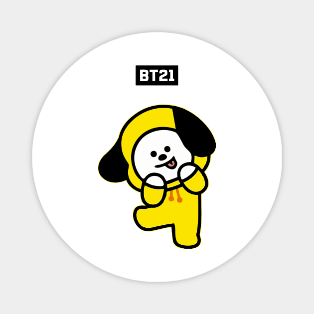 bt21 bts exclusive design 46 Magnet by Typography Dose